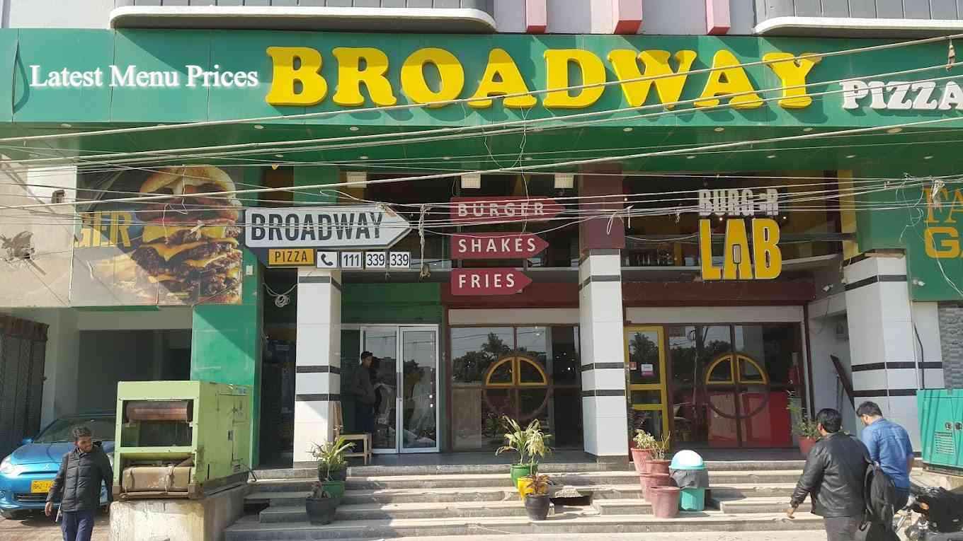Broadway Pizza Shalimar Link Road Menu Prices Fresh Menu