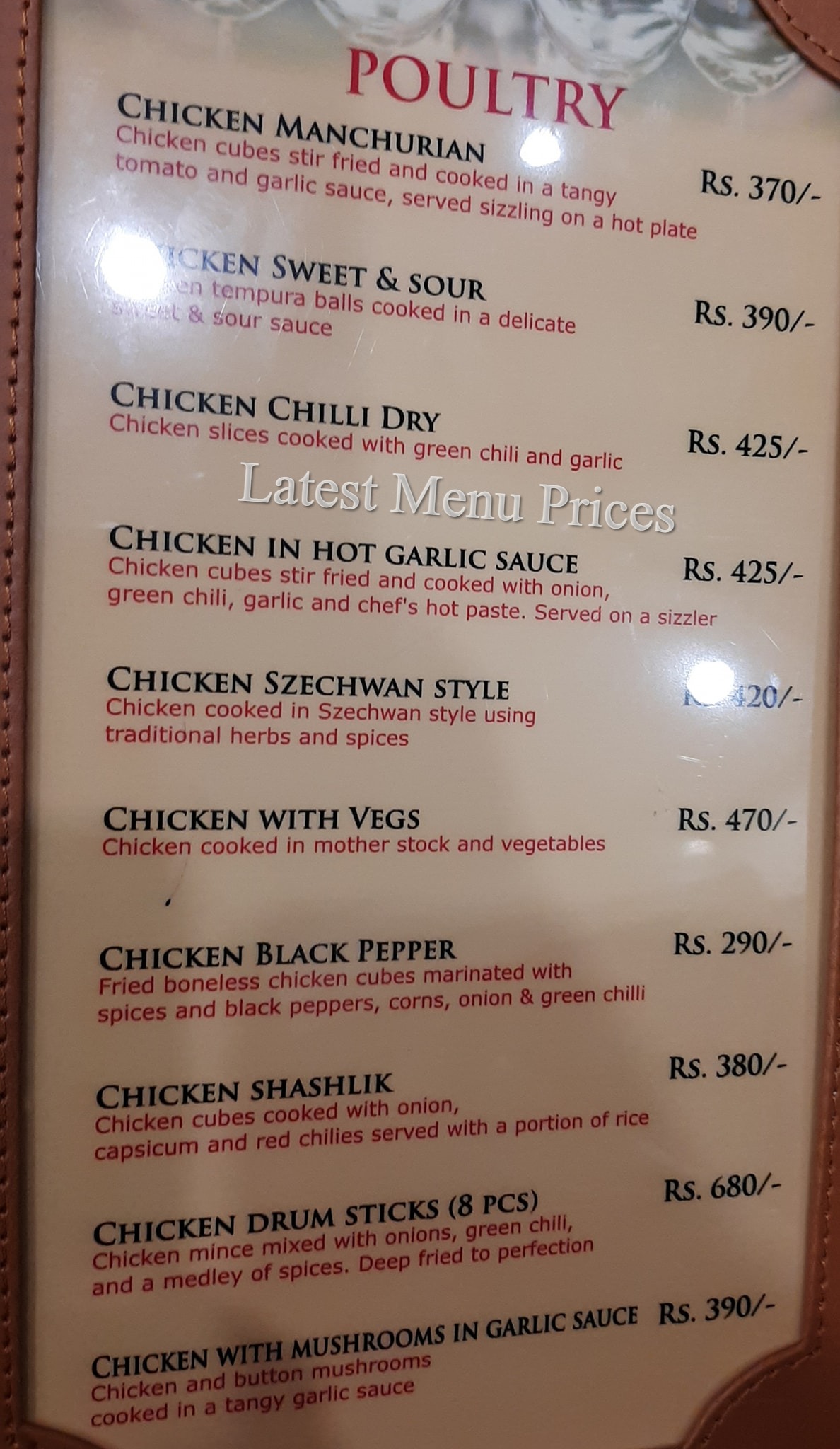Desom Lahore Menu Prices Fresh Menu Prices