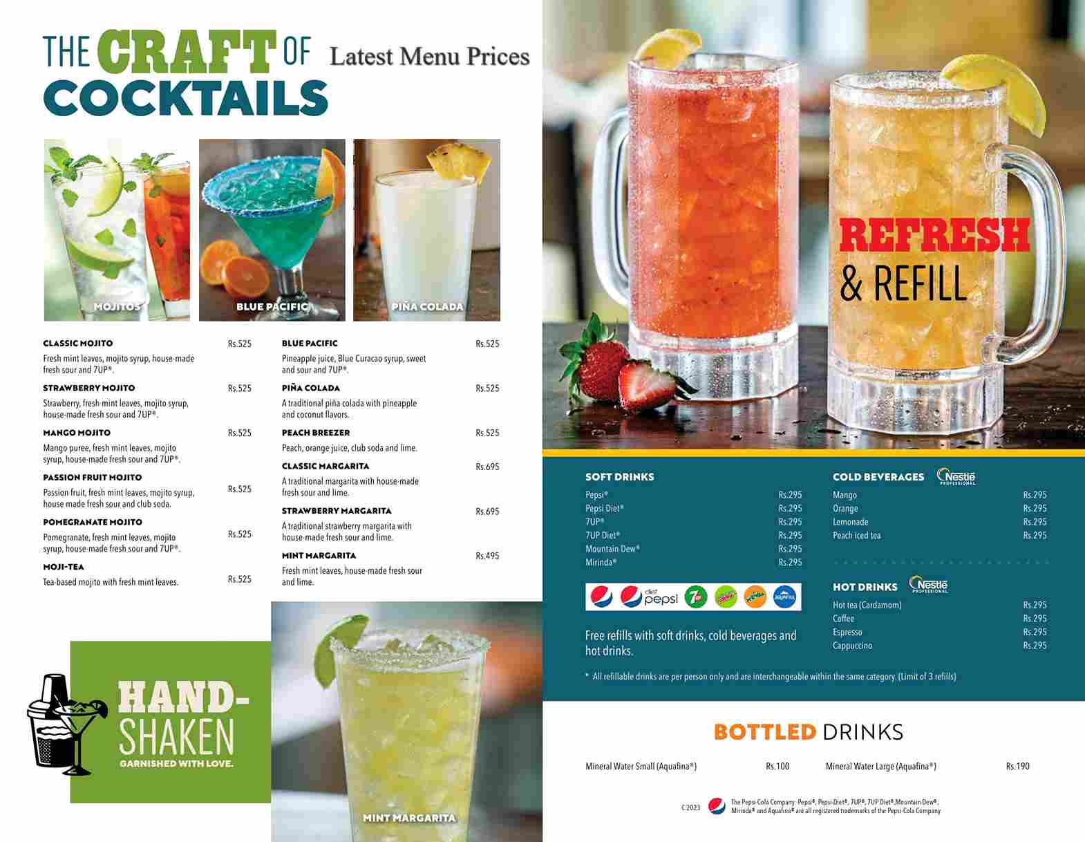 Chili’s Restaurant Lahore Menu Prices Fresh Menu Prices