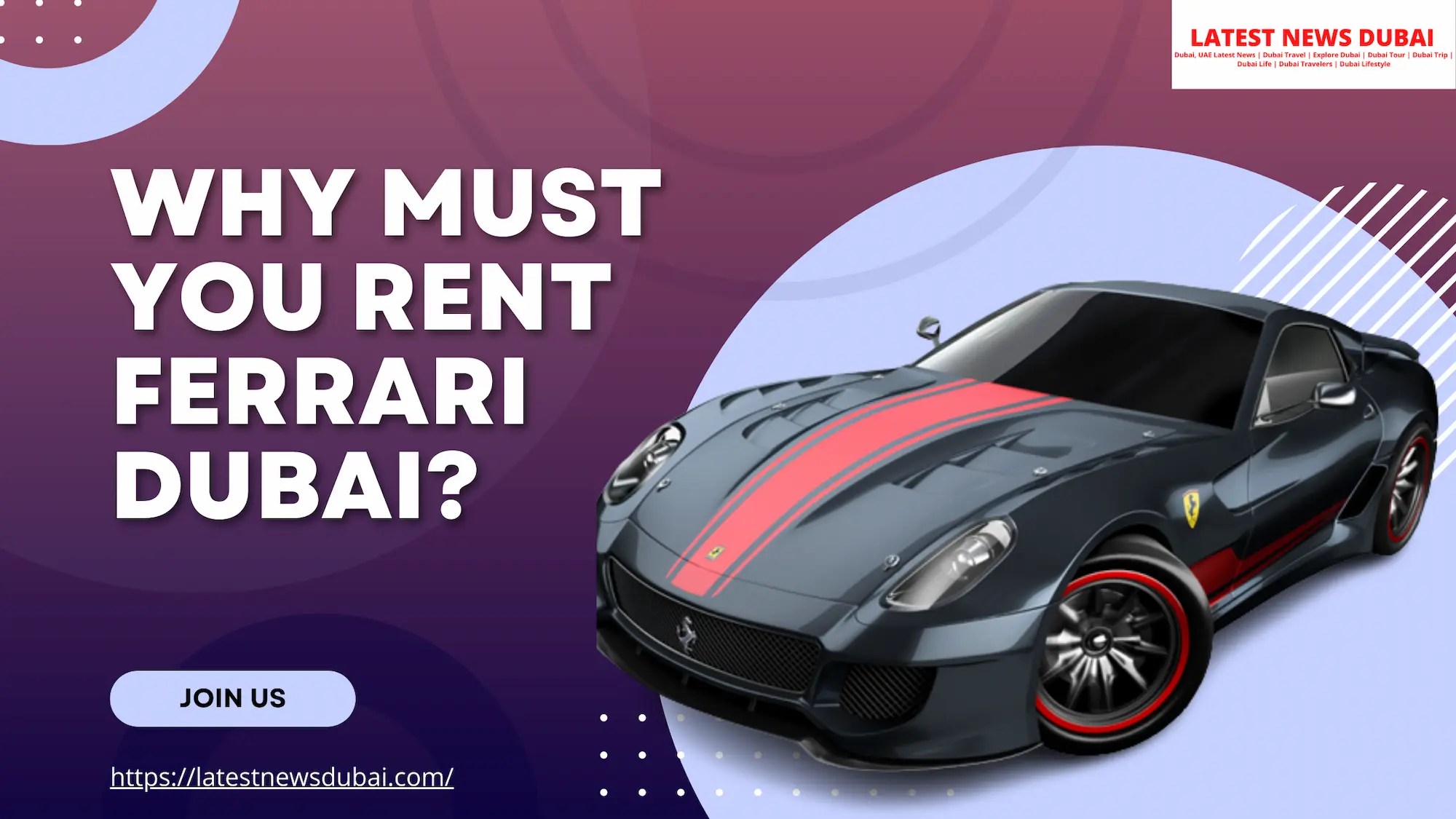 Rent Ferrari Dubai & Drive it like a Pro