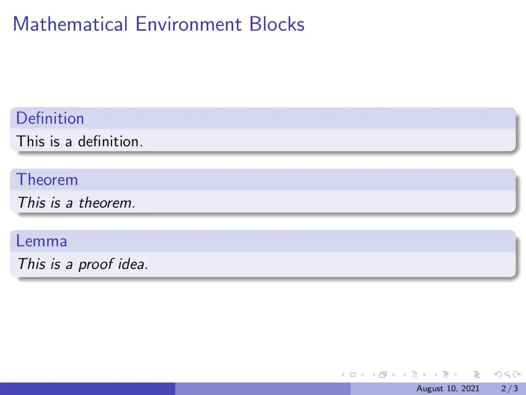 Your Guide to Beamer Blocks LaTeX Beamer