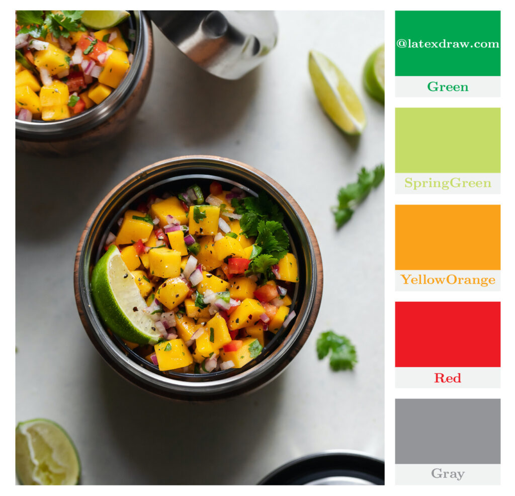 Predefined LaTeX Colors dvipsnames TikZBlog