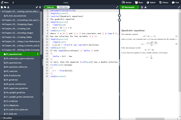 Code LaTeX Beginner's Guide