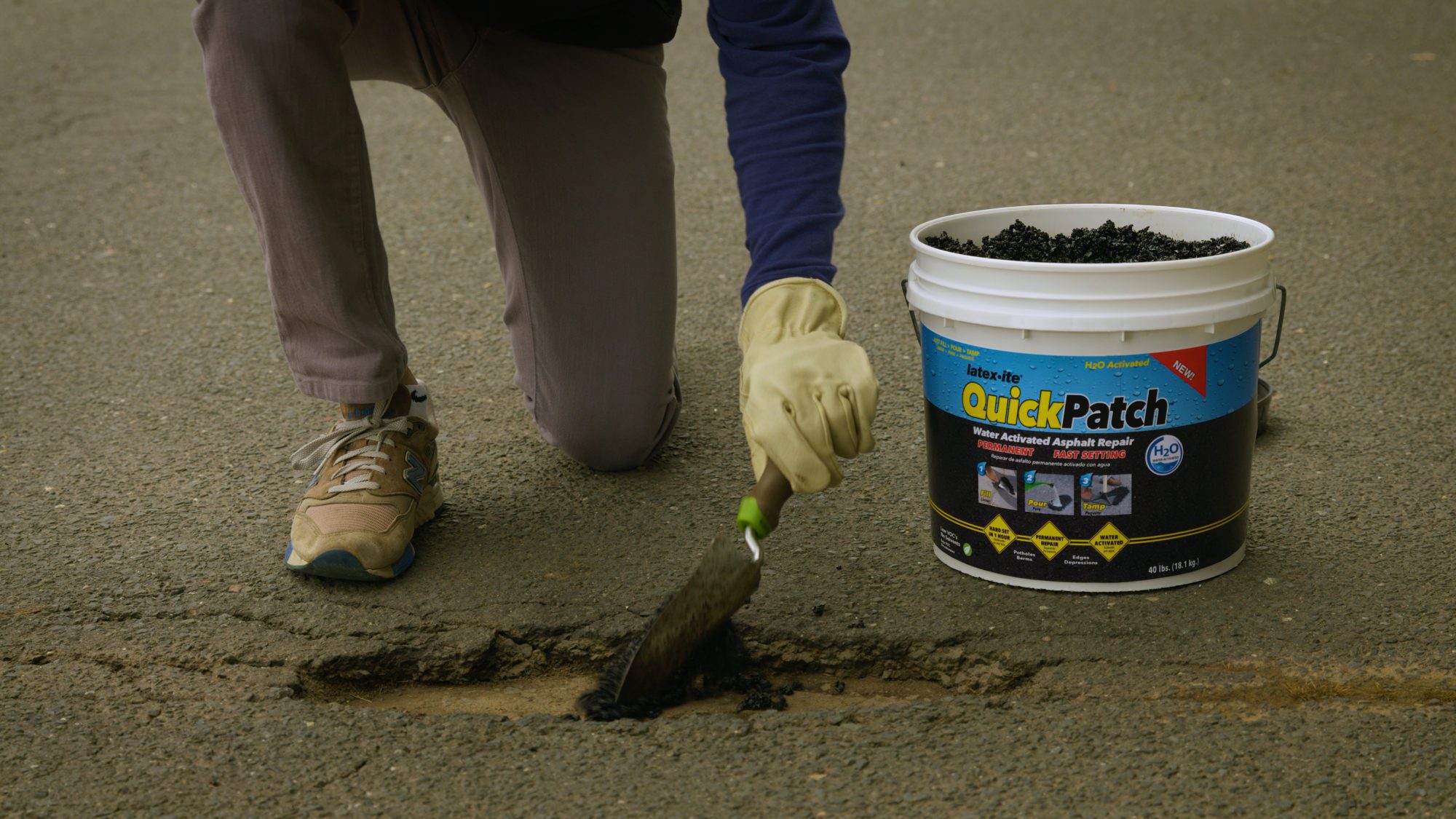 Quick Patch H2O Water Activated Asphalt Repair
