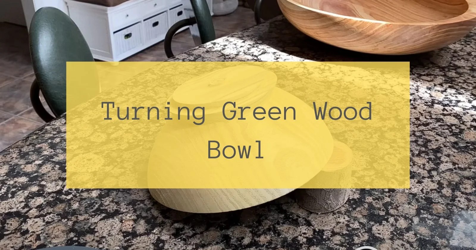 Turning Green Wood Bowl The Complete Process (with video) Lathe God