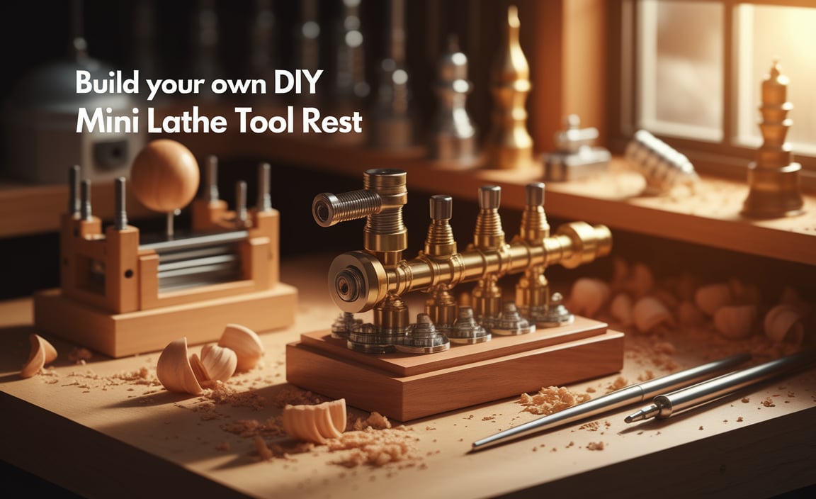 Build Your Own Diy Mini Lathe Tool Rest