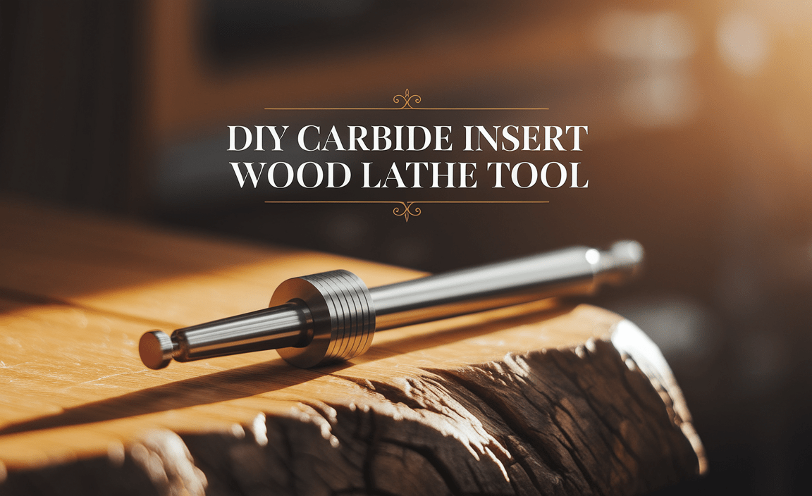 Diy Carbide Insert Wood Lathe Tool