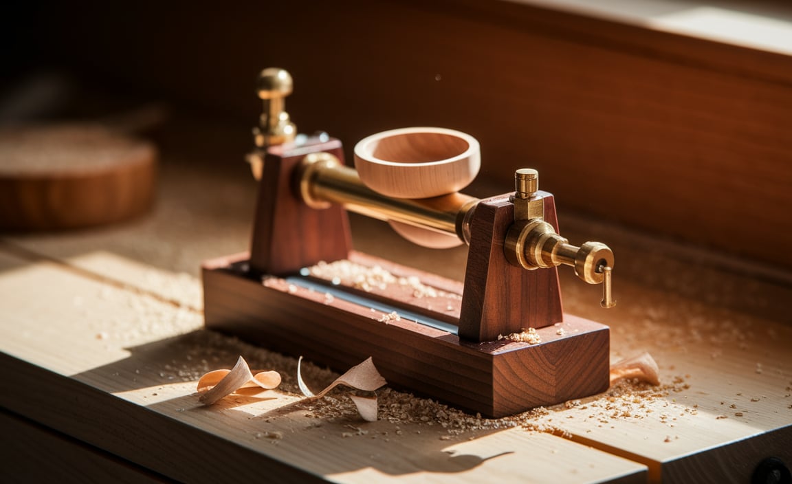 What is a Compact Wood Lathe