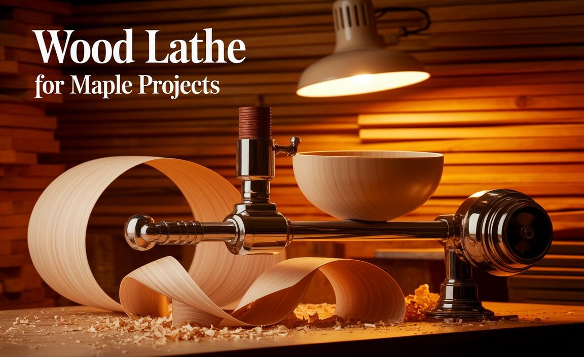 Wood Lathe For Maple Projects