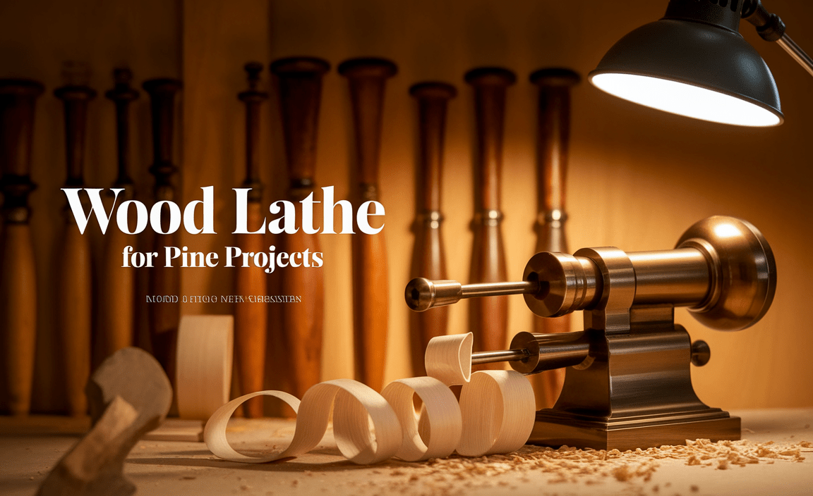 Wood Lathe For Pine Projects