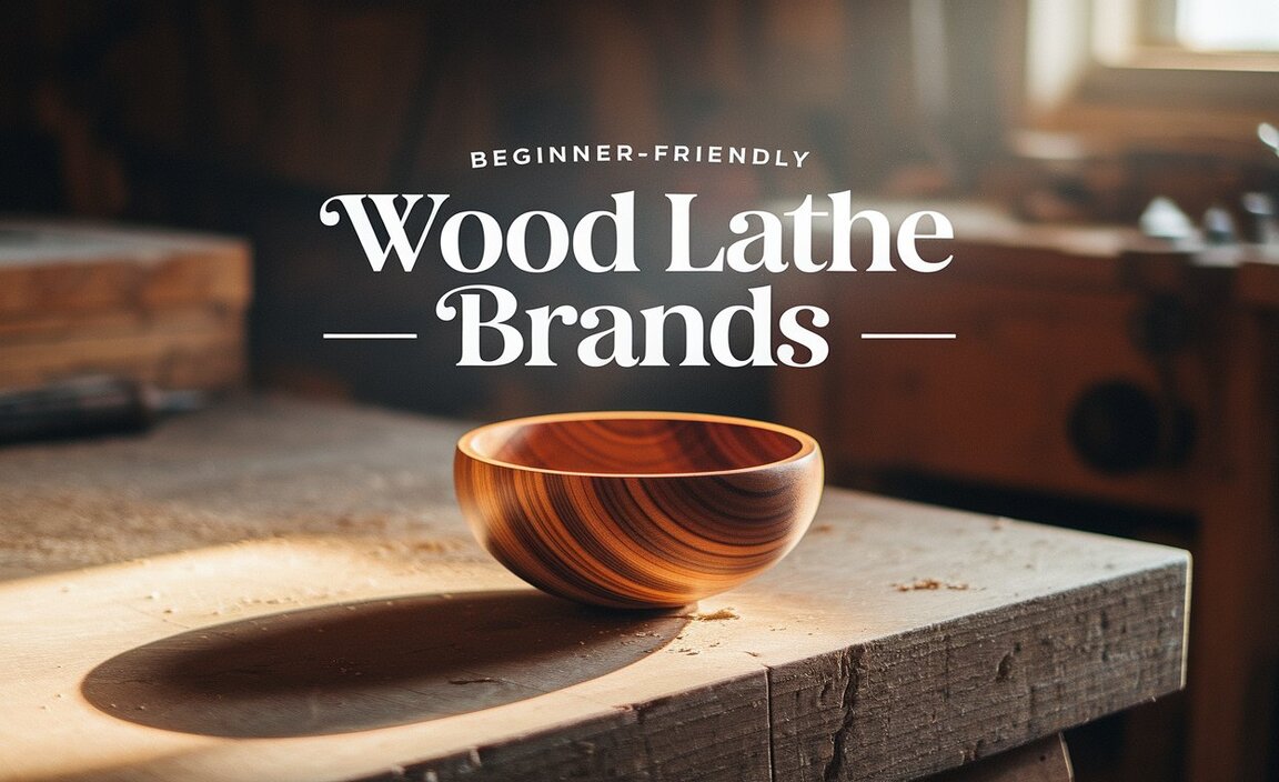 Beginner-Friendly Wood Lathe Brands