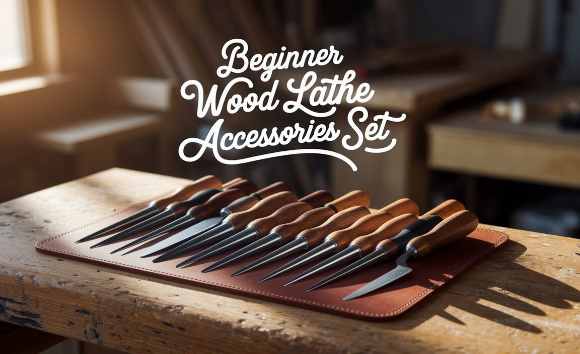 Beginner Wood Lathe Accessories Set