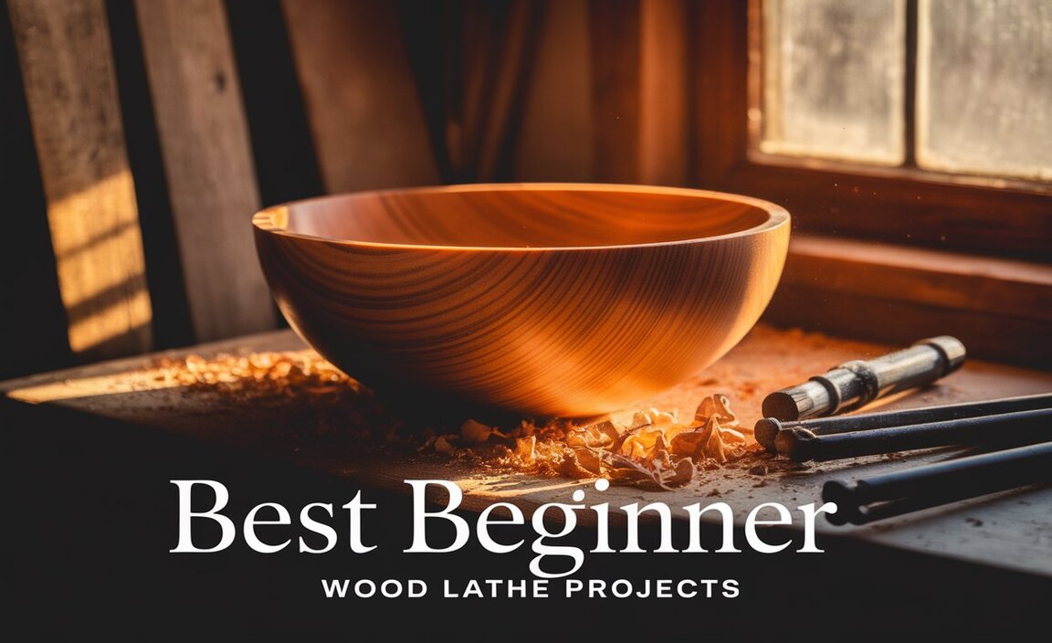 Best Beginner Wood Lathe Projects