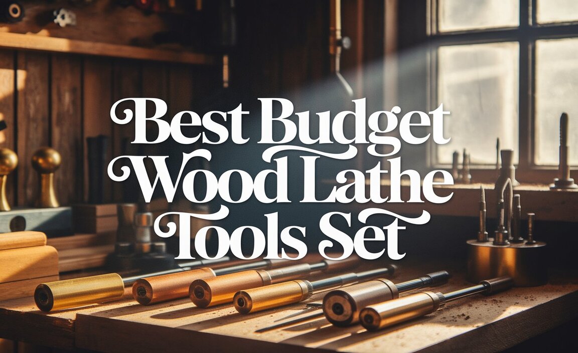 Best Budget Wood Lathe Tools Set