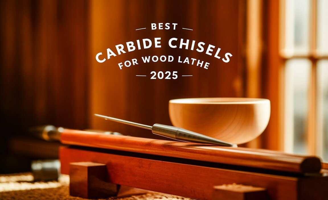 Best Carbide Chisels For Wood Lathe 2025