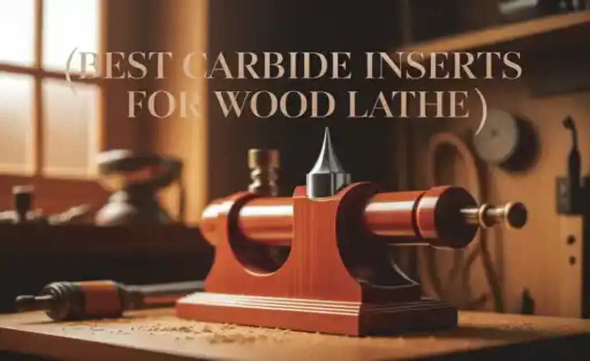 Best Carbide Inserts for Wood Lathe