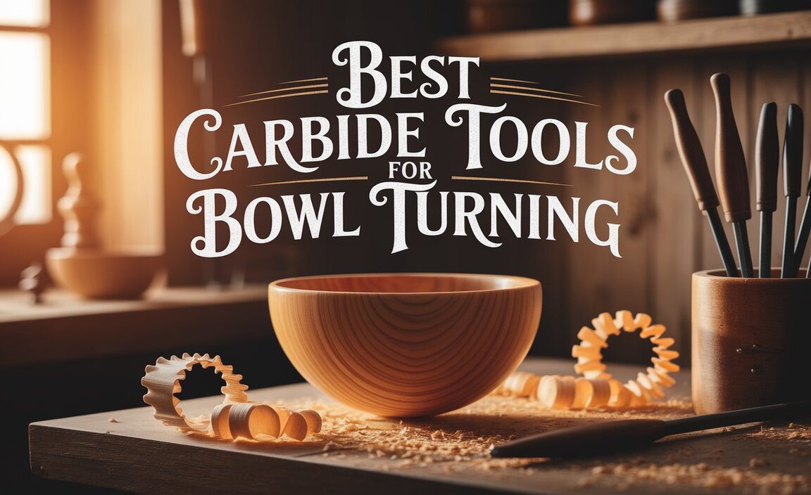 Best Carbide Tools For Bowl Turning