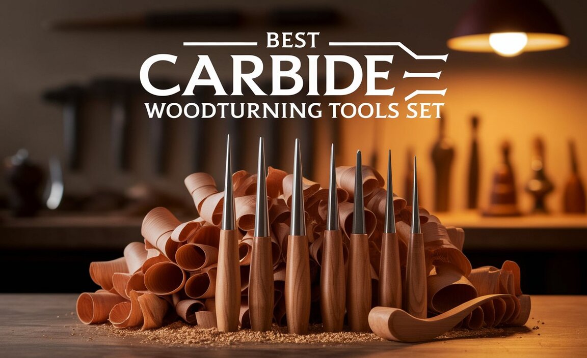 Best Carbide Woodturning Tools Set