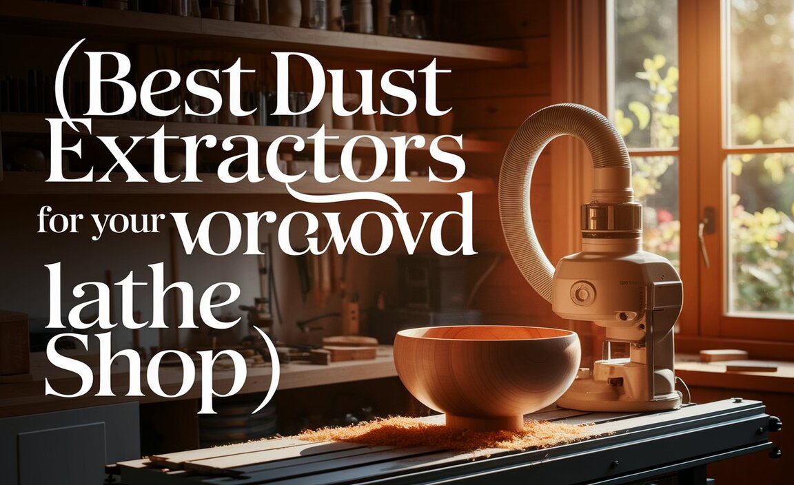 Best Dust Extractors For Your Wood Lathe Shop