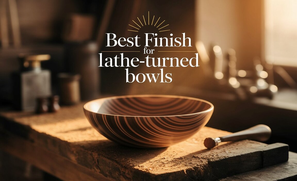 Best Finish For Lathe-Turned Bowls