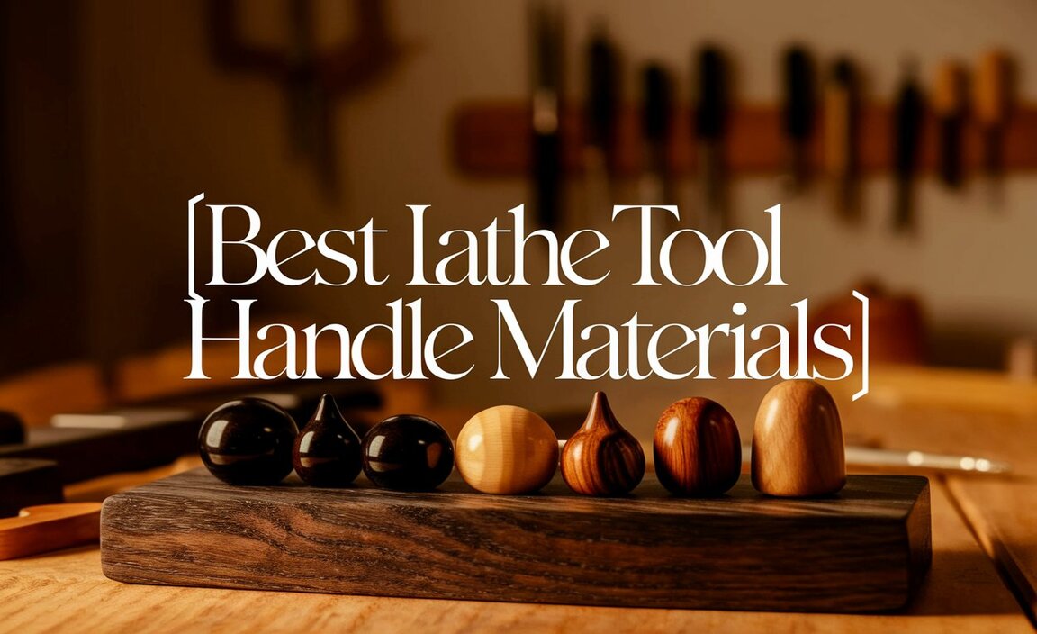 Best Lathe Tool Handle Materials