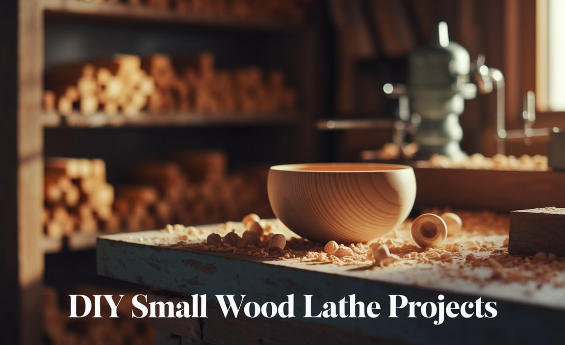 DIY Small Wood Lathe Projects