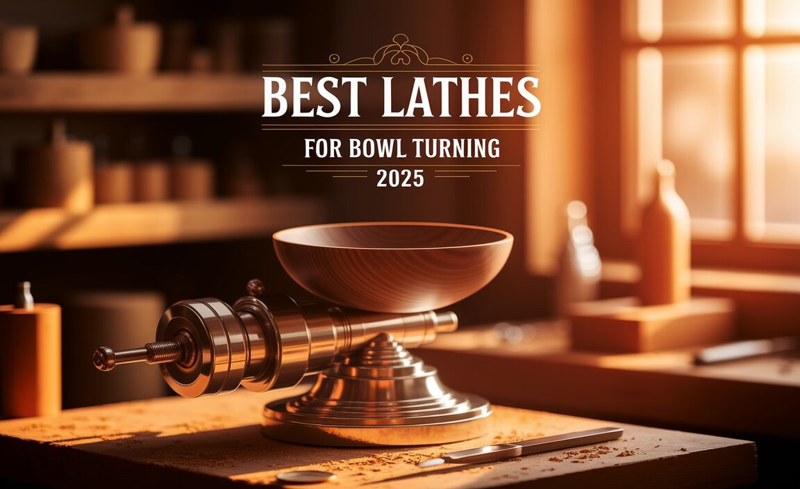 The Best Lathes for Bowl Turning 2025