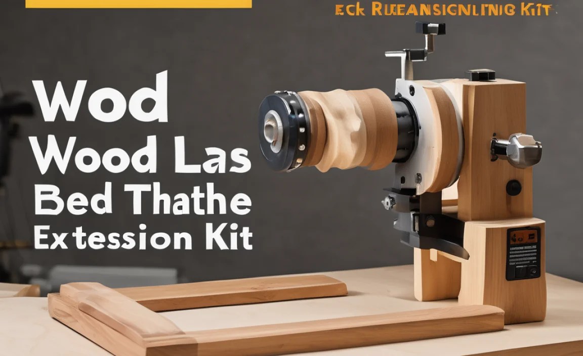 wood lathe bed extension kit