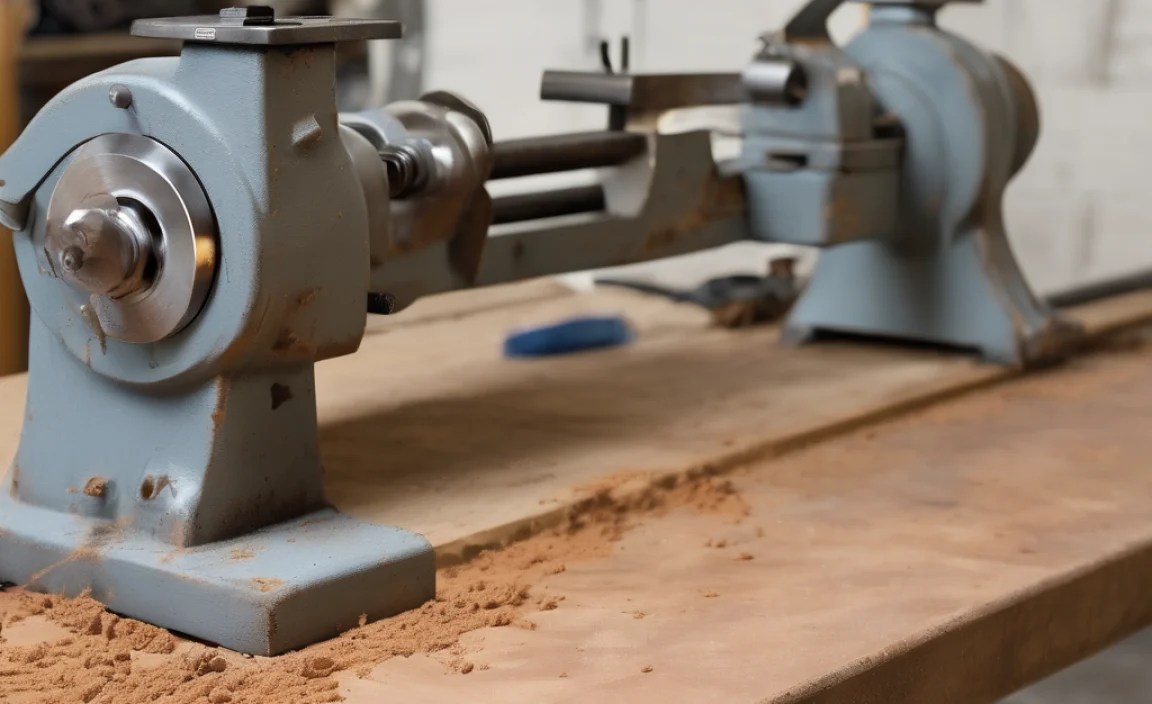 wood lathe bed rust prevention tips