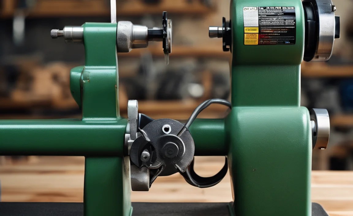 wood lathe belt drive conversion