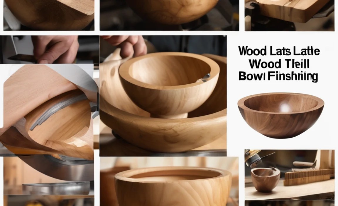 wood lathe bowl finishing guide