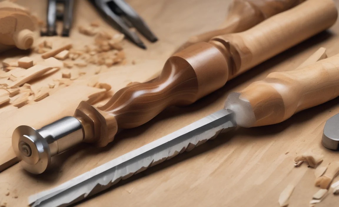 wood lathe chisel set for students