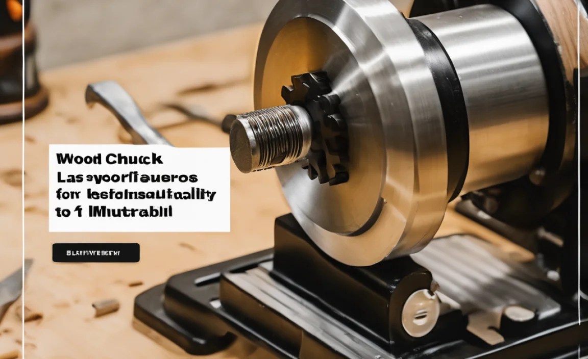 wood lathe chuck installation for beginners