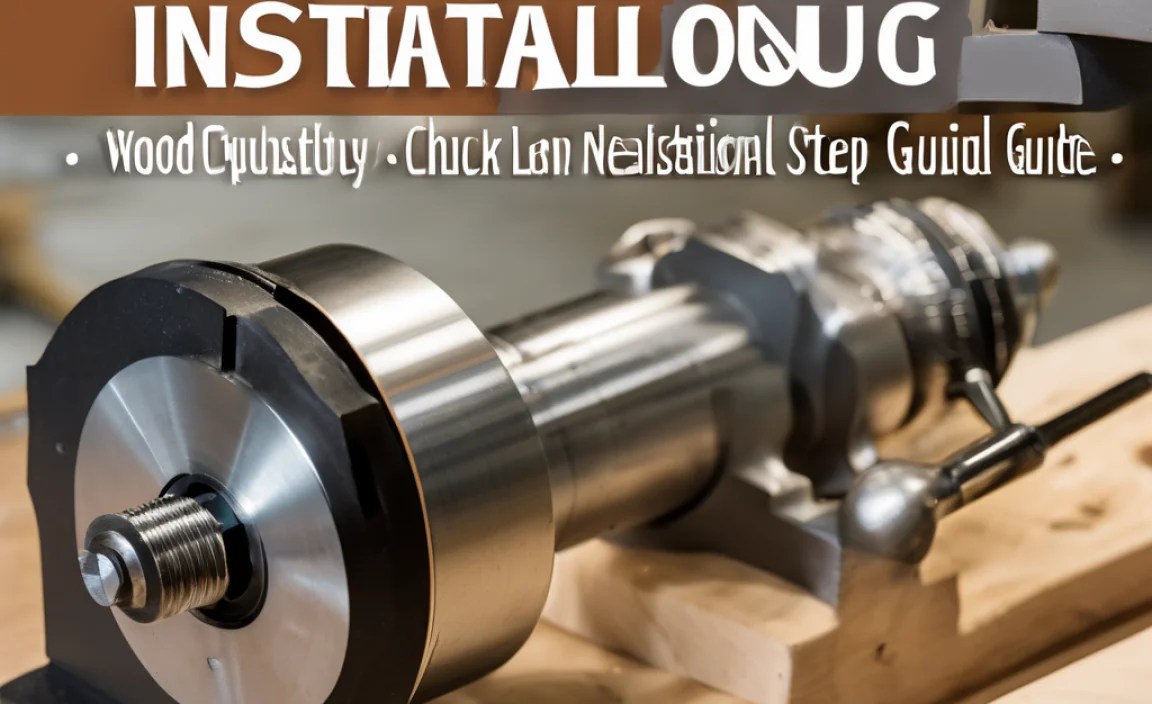 wood lathe chuck installation guide step by step