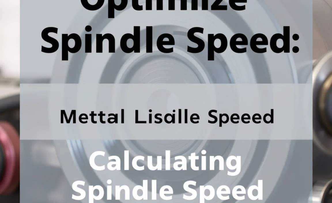 Calculating Spindle Speed