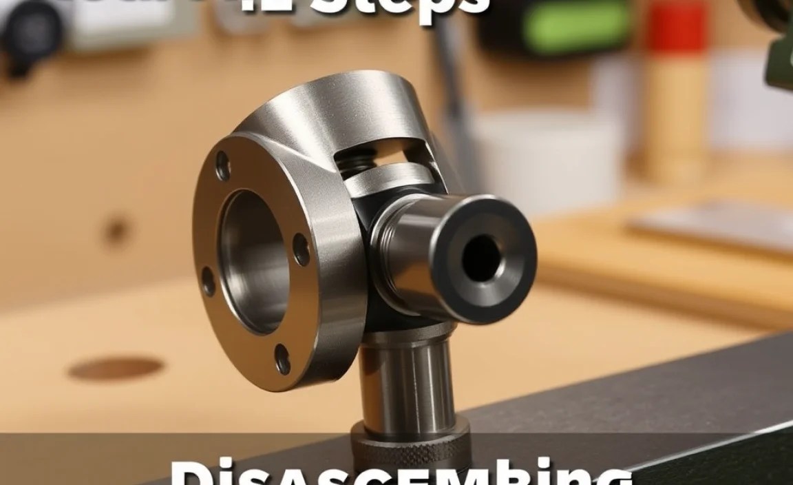 Disassembling the Tailstock