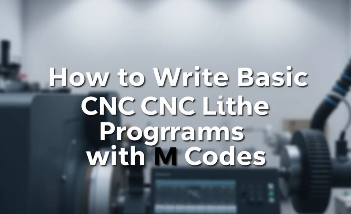 How to Write Basic CNC Lathe Programs with M Codes