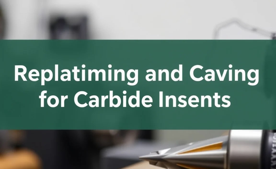 Maintaining and Caring for Carbide Inserts