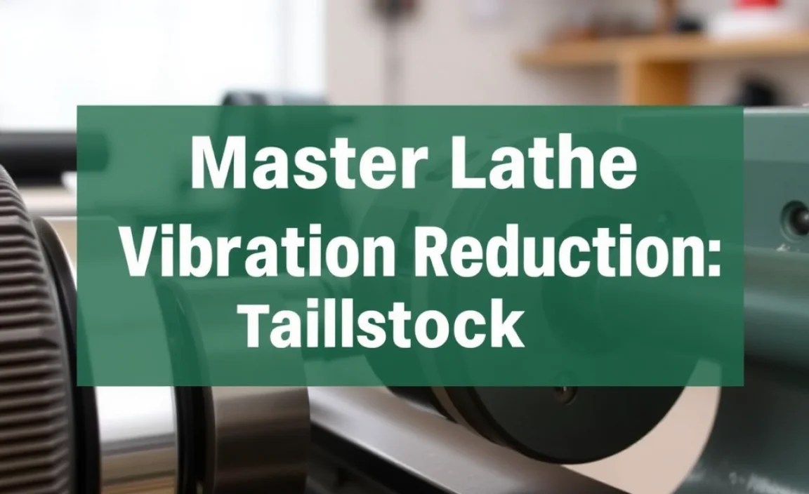 Master Lathe Vibration Reduction: Tailstock Alignment Tips!