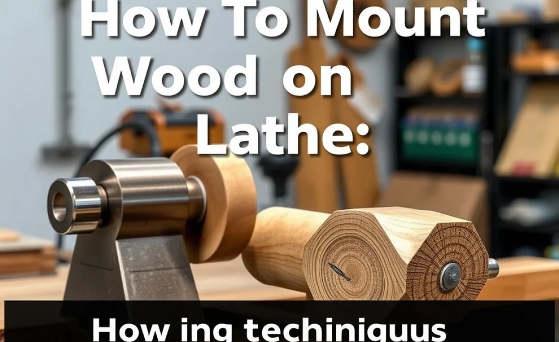 Mounting Techniques for Various Lathe Projects