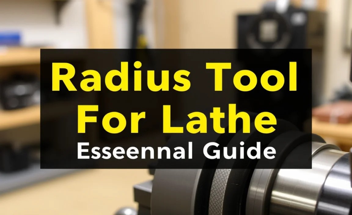 Radius Tool For Lathe: Essential Guide