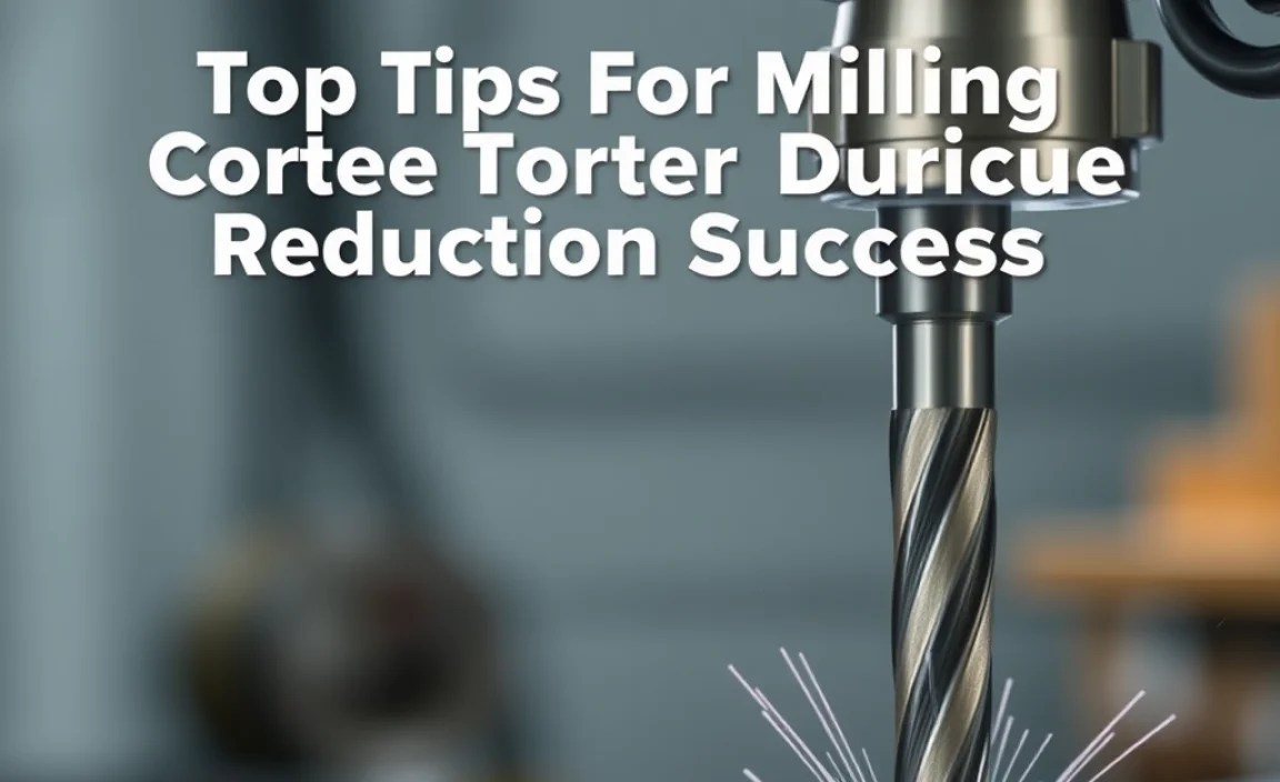 Tips for Reducing Torque During Milling