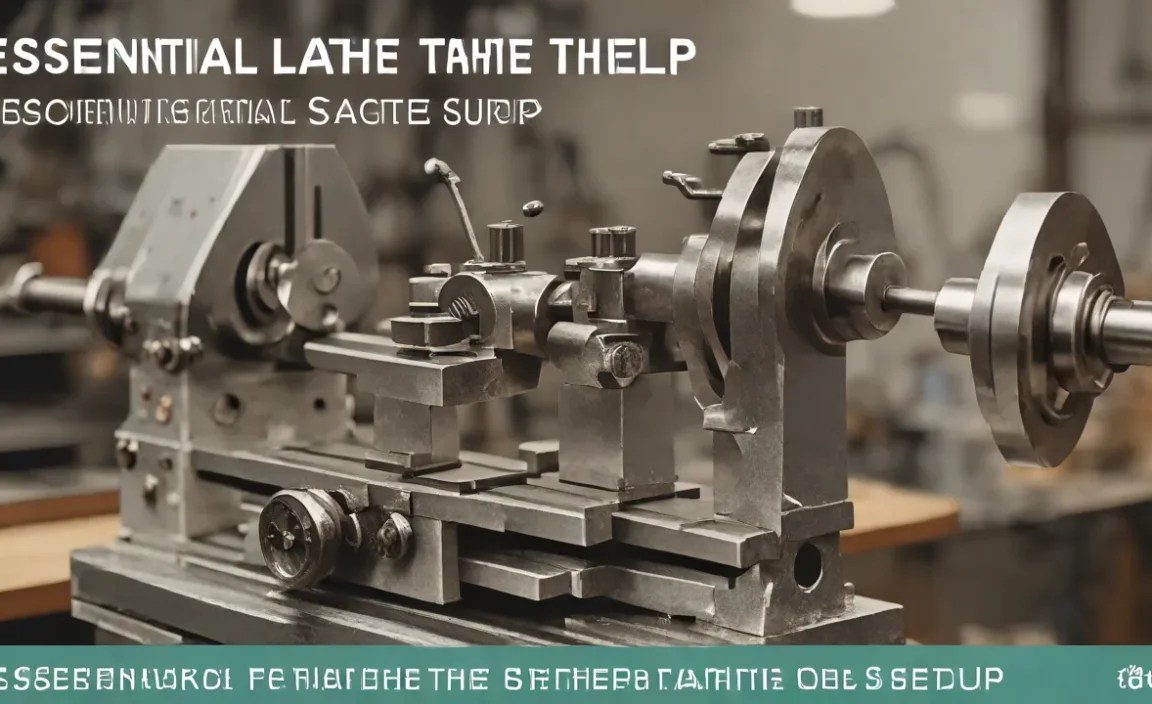 Essential Lathe Workshop Setup: Metal Lathe Saddle Guide