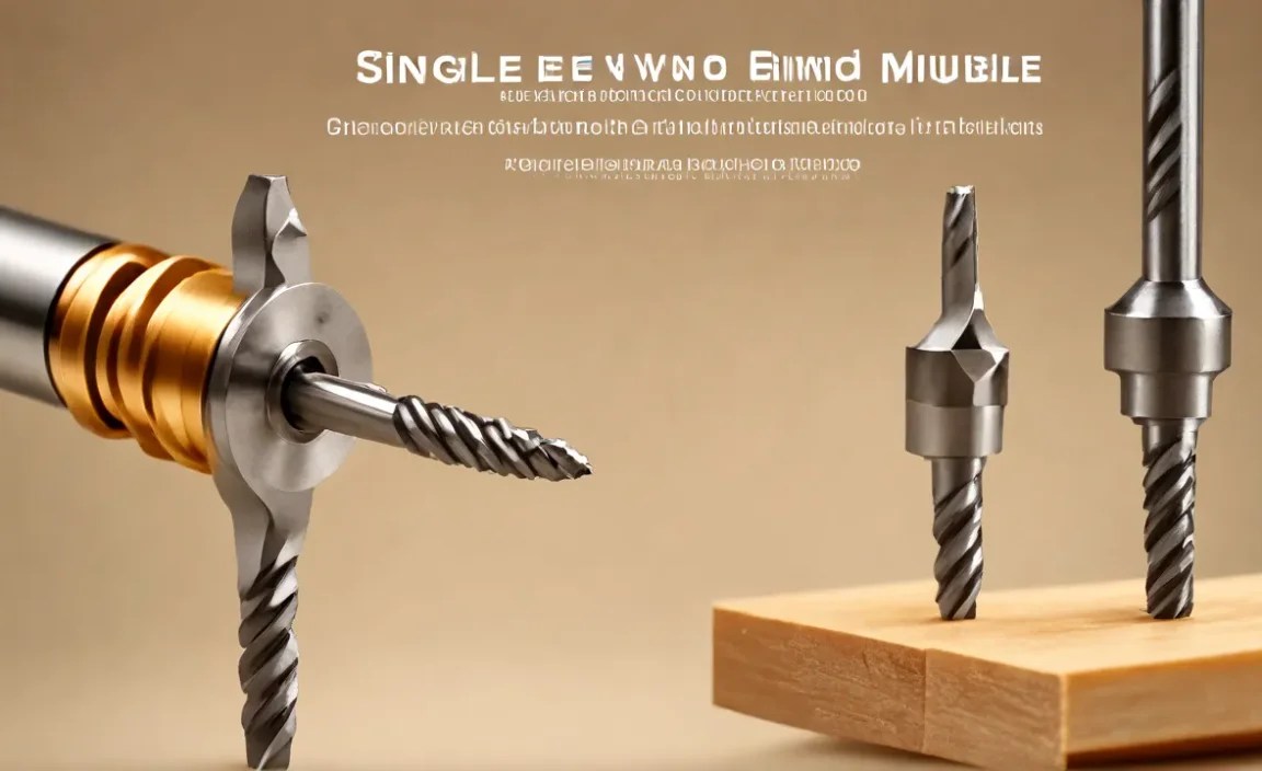 Key Differences Between Single and Double End Mills