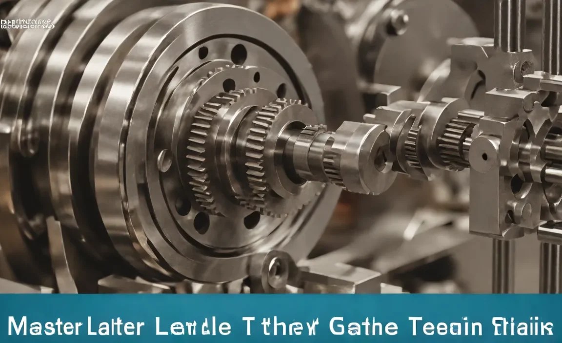 Master Lathe Precision Leveling: Gear Train Techniques