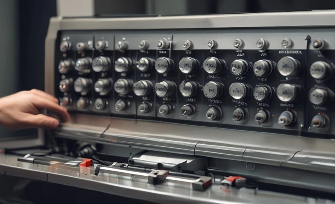 Setting Up the Control Panel for Precision Machining