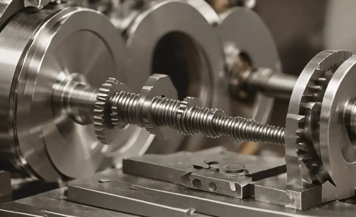 Setting Up the Gear for Reverse Threading