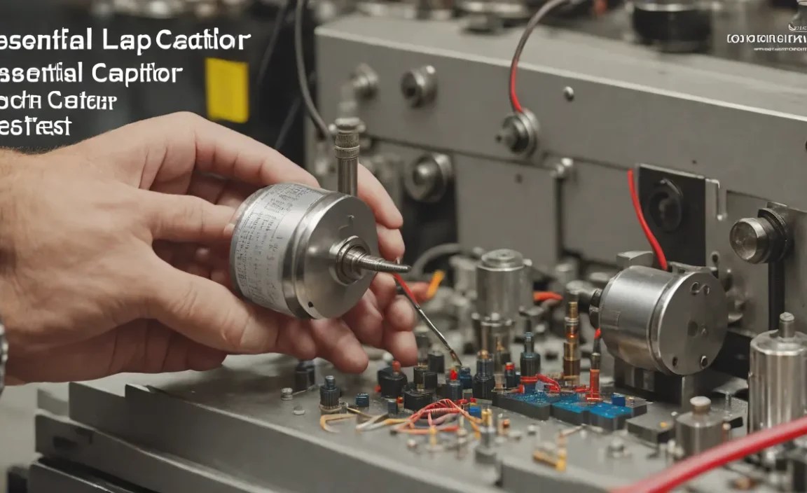 Necessary Tools for Capacitor Testing