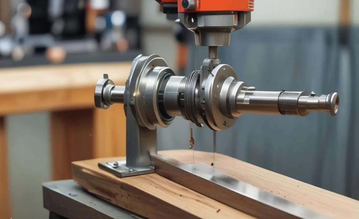 2. Securing the Tailstock