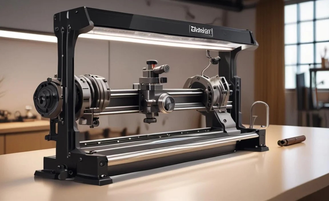 3.Oneway 8″ Universal Led Lathe Light
